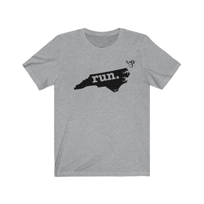 Run North Carolina Men's / Unisex T-Shirt (Solid)