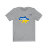 Run Ukraine Men's / Unisex T-Shirt (Flag)