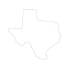Run Texas Stickers (Solid)