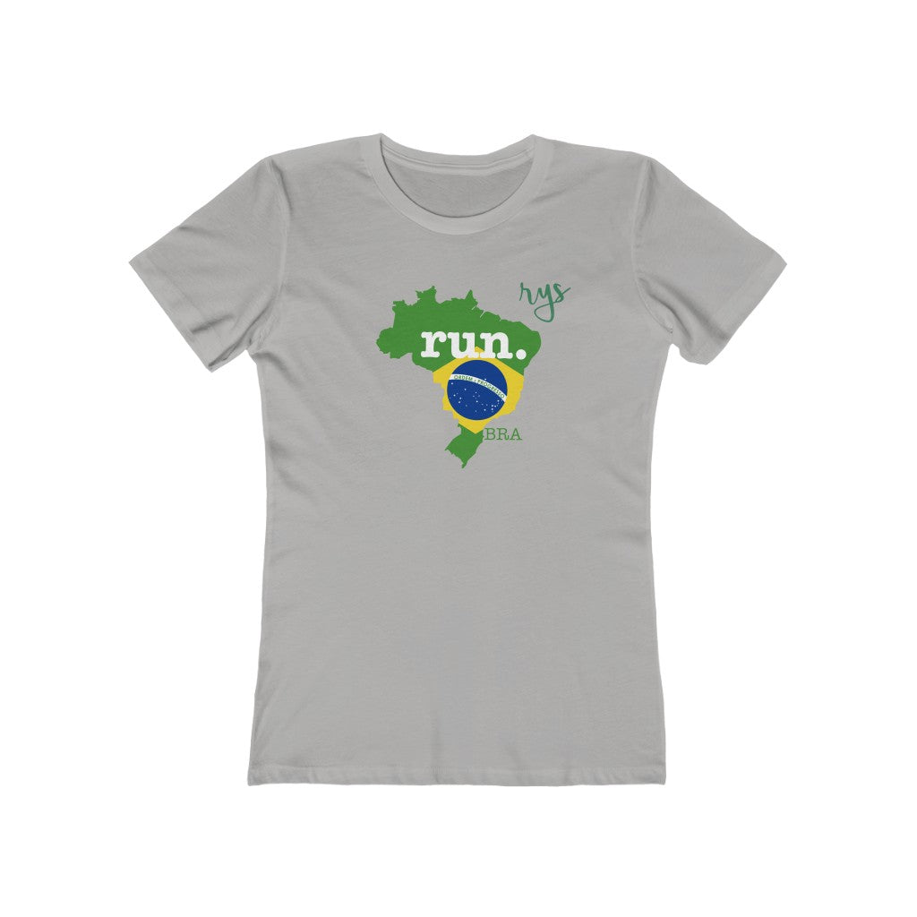 Run Brazil Women’s T-Shirt (Flag)