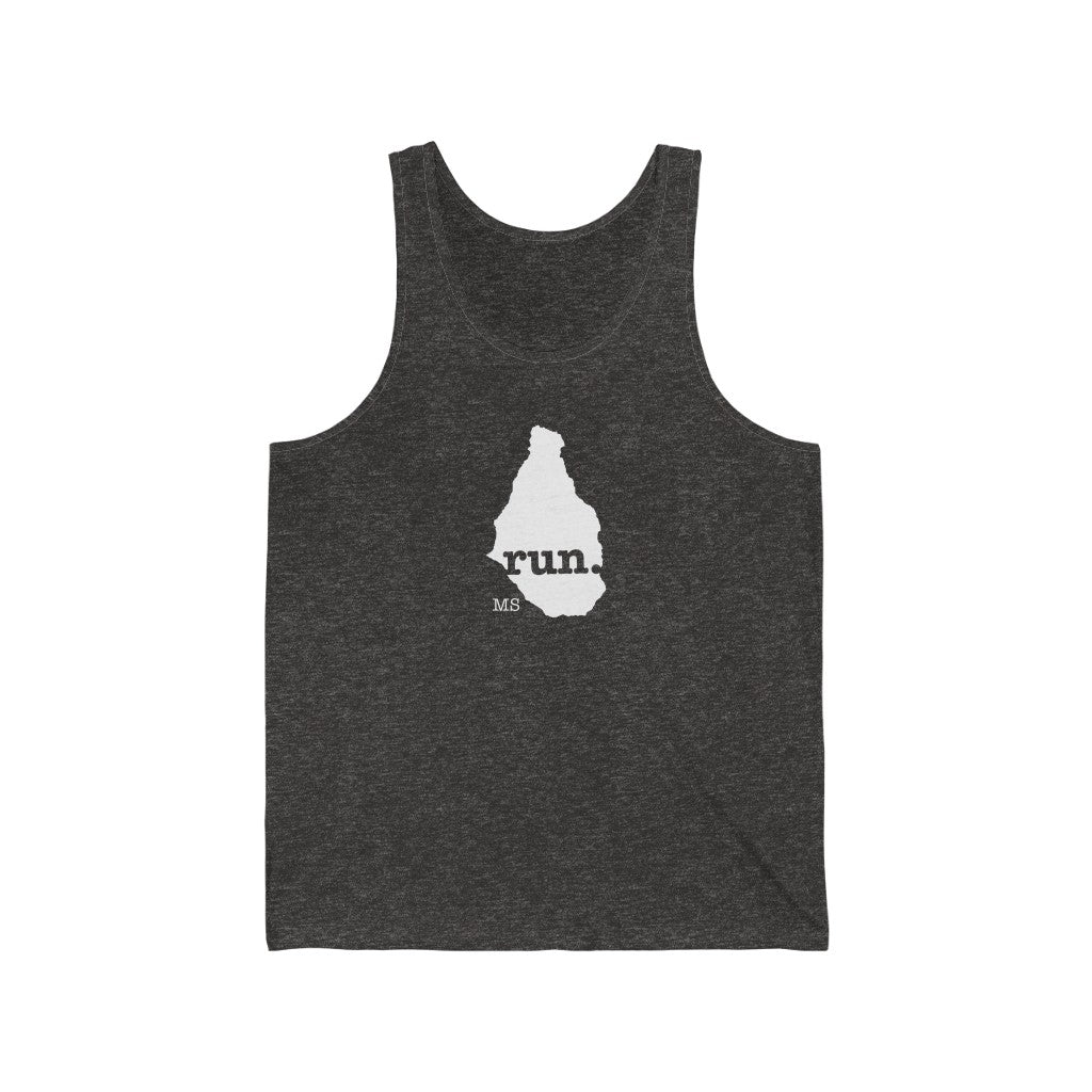 Run Montserrat Men's / Unisex Tank Top (Solid)
