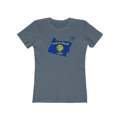 Run Oregon Women’s T-Shirt (Flag)