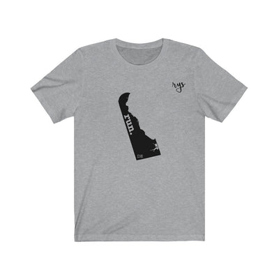 Run Delaware  Men's / Unisex T-Shirt (Solid)