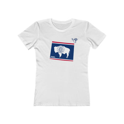 Run Wyoming Women’s T-Shirt (Flag)