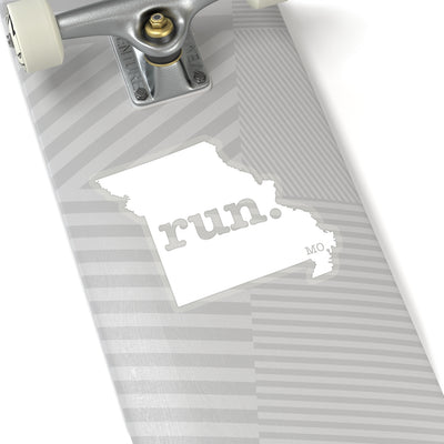 Run Missouri Stickers (Solid)