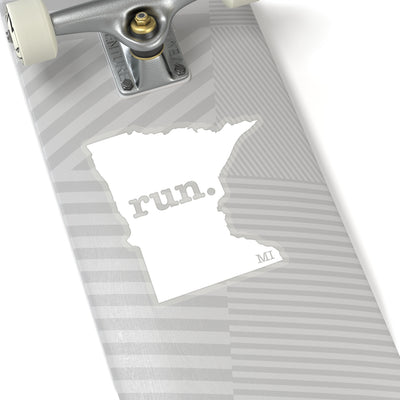 Run Minnesota Stickers (Solid)