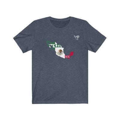 Run Mexico Men's / Unisex T-Shirt (Flag)