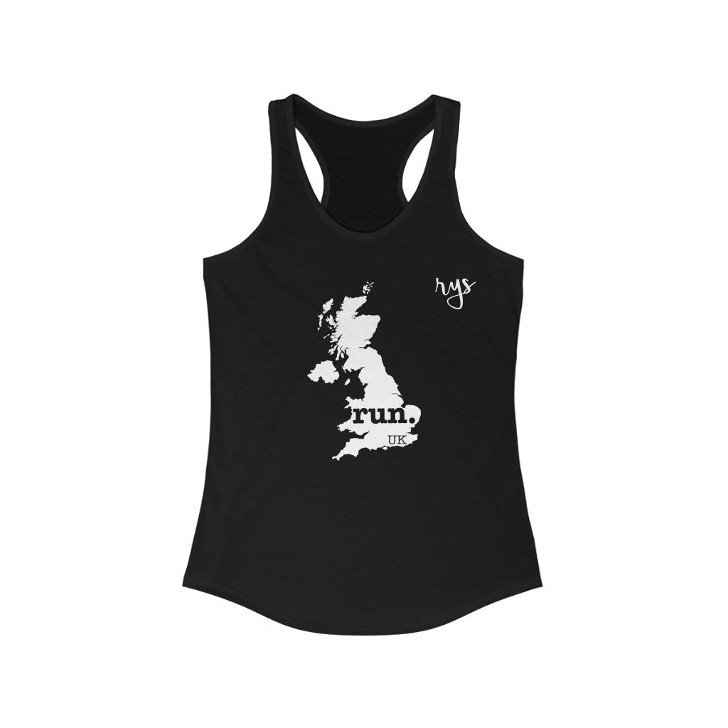 Run United Kingdom Women's Racerback Tank (Solid)