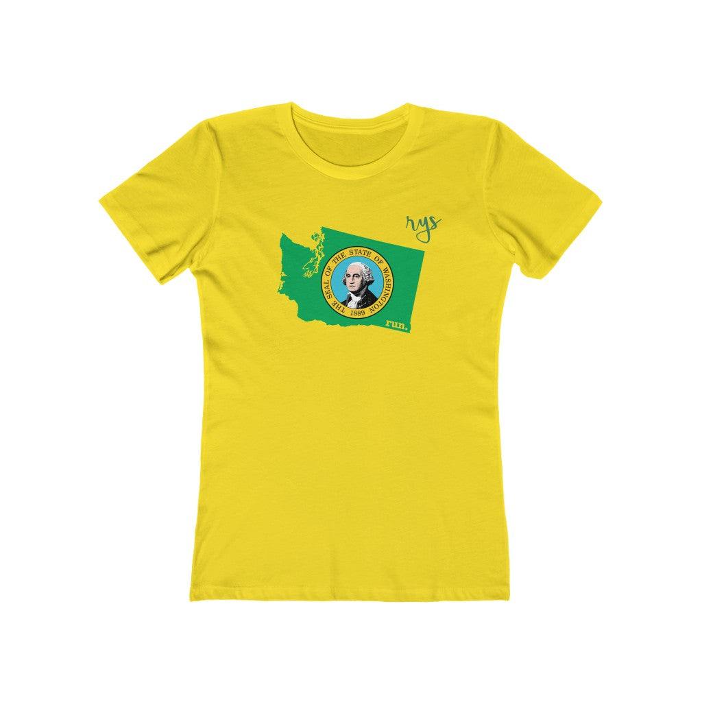 Run Washington Women’s T-Shirt (Flag)
