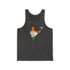 Run India Men's / Unisex Tank Top (Flag)