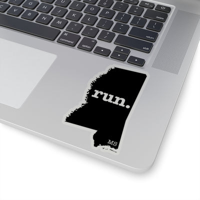 Run Mississippi Stickers (Solid)
