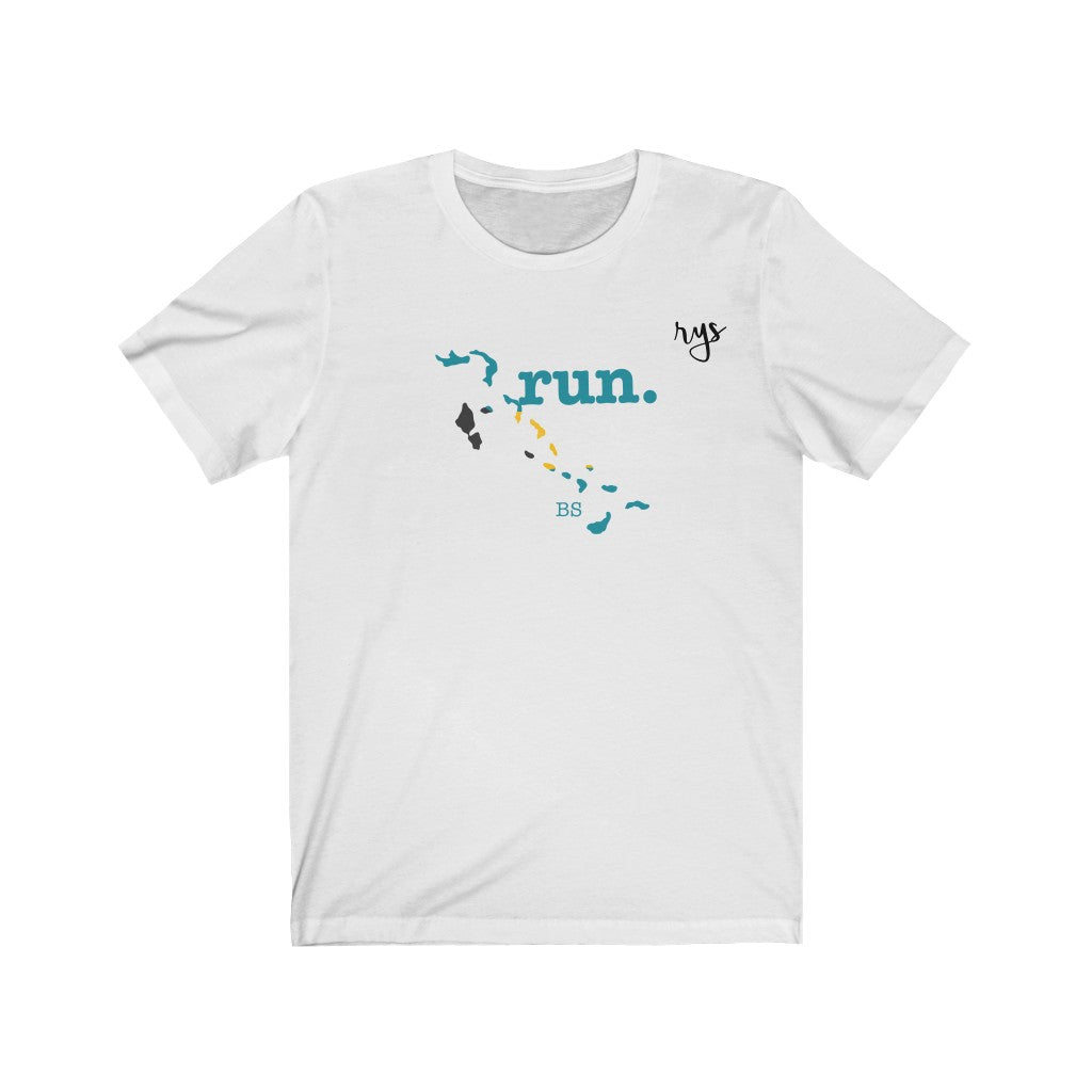 Run Bahamas Men's / Unisex T-Shirt (Flag)