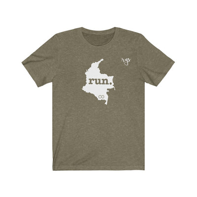 Run Columbia Men's / Unisex T-Shirt (Solid)