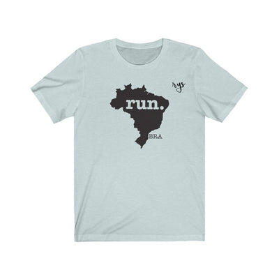 Run Brazil Men's / Unisex T-Shirt (Solid)