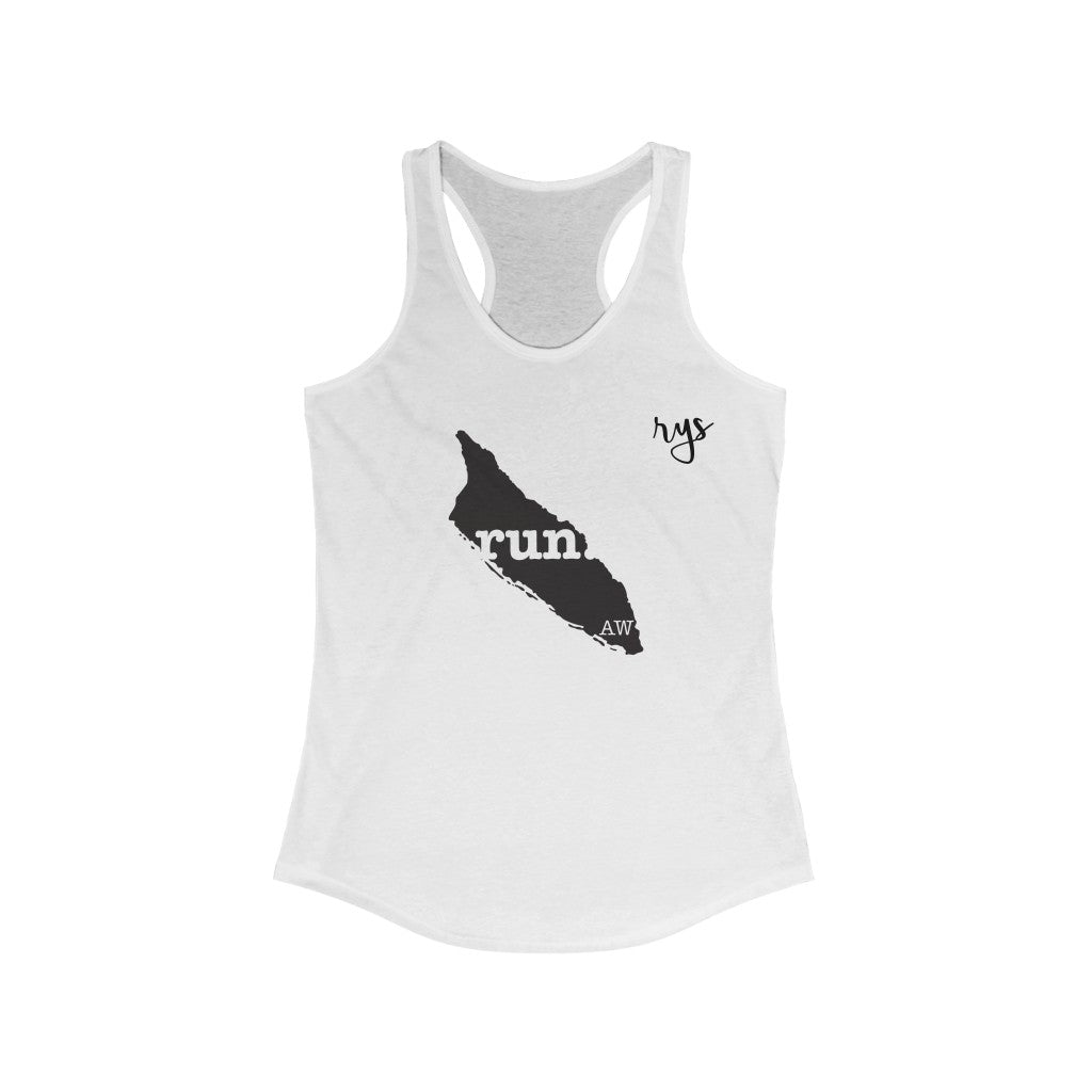 Run Aruba Women's Racerback Tank (Solid)