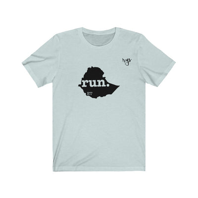 Run Ethiopia Men's / Unisex T-Shirt (Solid)