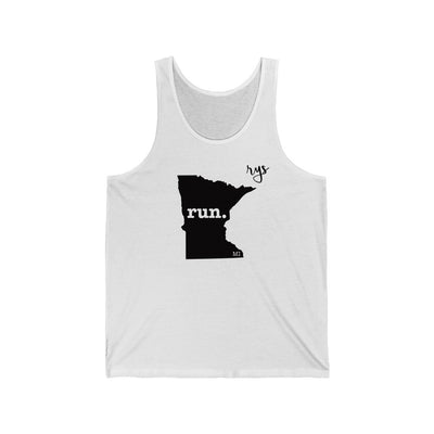Run Minnesota Men's / Unisex Tank Top (Solid)