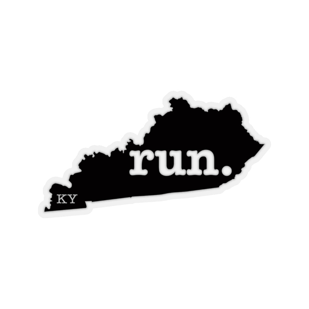 Run Kentucky Stickers (Solid)