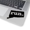 Run Connecticut Stickers (Solid)