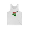 Run Kenya Men's / Unisex Tank Top (Flag)
