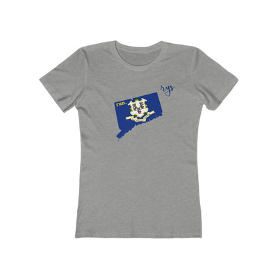 Run Connecticut Women’s T-Shirt (Flag)