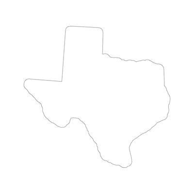 Run Texas Stickers (Solid)