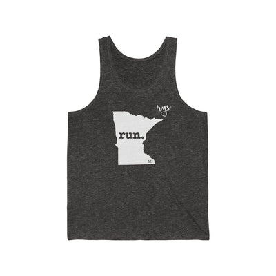Run Minnesota Men's / Unisex Tank Top (Solid)