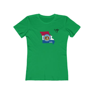 Run Missouri Women’s T-Shirt (Flag)