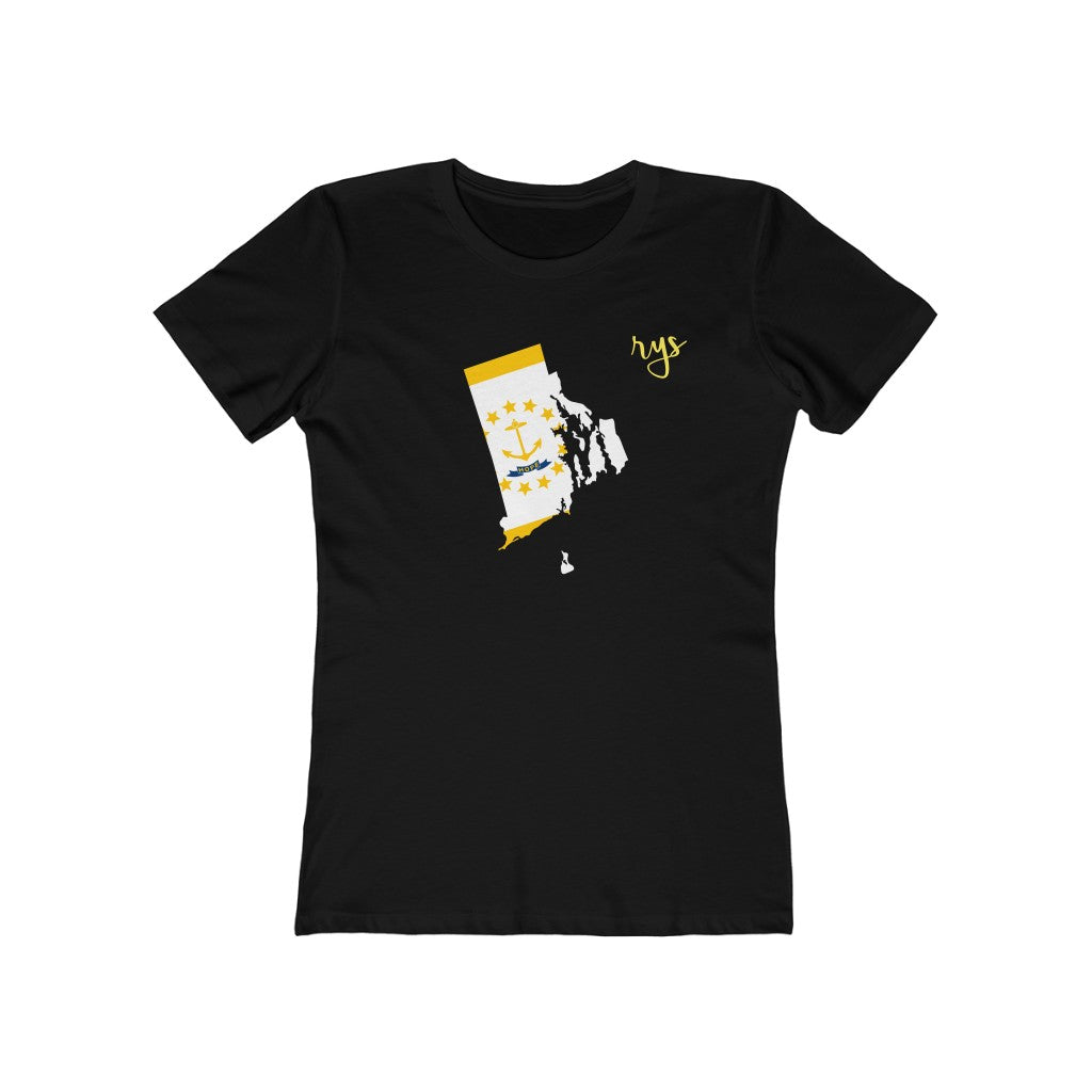 Run Rhode Island Women’s T-Shirt (Flag)
