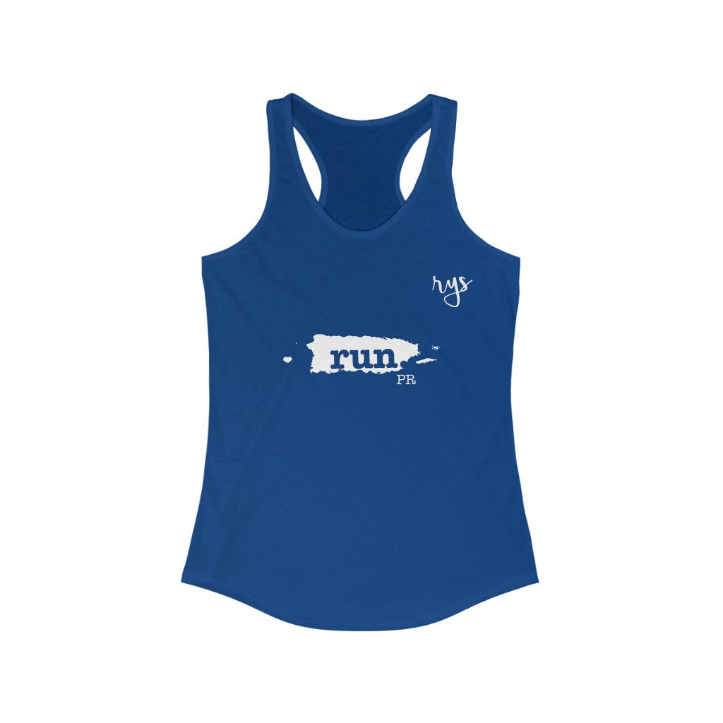Run Puerto Rico Women's Racerback Tank (Solid)