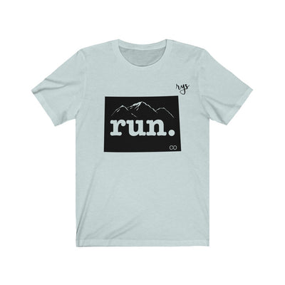 Run Colorado Men's / Unisex T-Shirt (Solid)