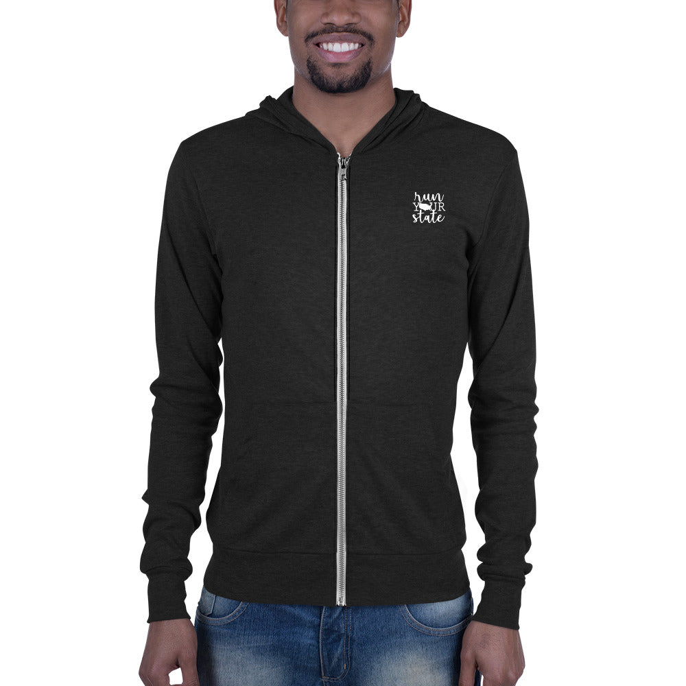 Run Your State Triblend Hoodie