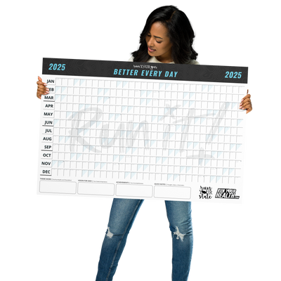 Run Your Year Calendar 2025