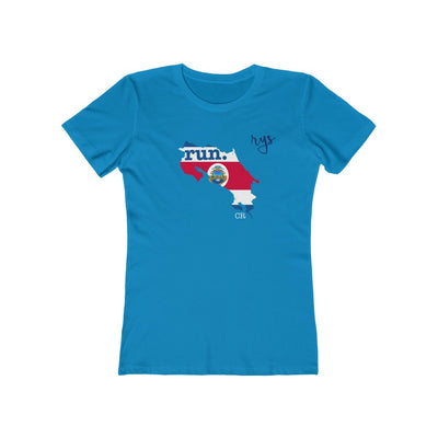Run Costa Rica Women’s T-Shirt (Flag)