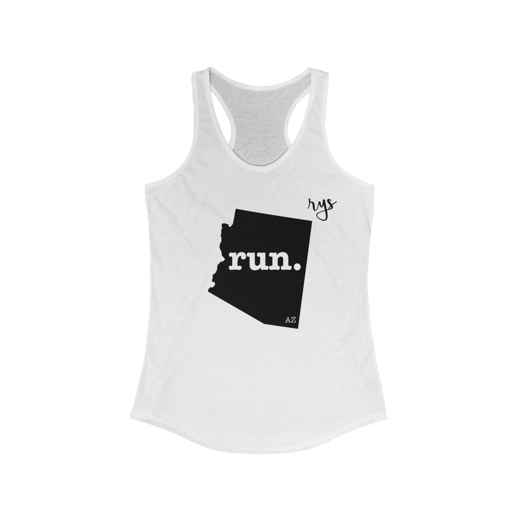 Run Arizona Women's Racerback Tank (Solid)