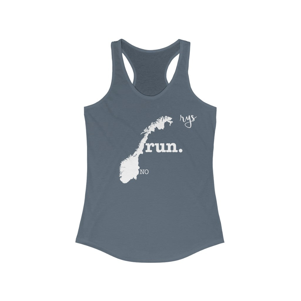 Run Norway Women's Racerback Tank (Solid)