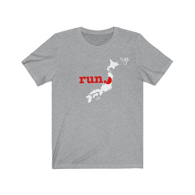 Run Japan Men's / Unisex T-Shirt (Flag)