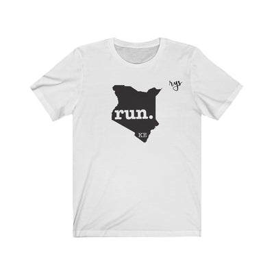 Run Kenya Men's / Unisex T-Shirt (Solid)