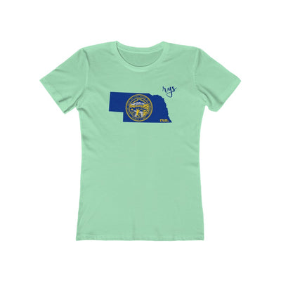 Run Nebraska Women’s T-Shirt (Flag)