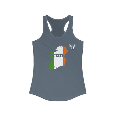 Run Ireland Women's Racerback Tank (Flag)