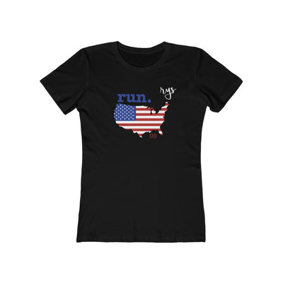 Run United States Women’s T-Shirt (Flag)