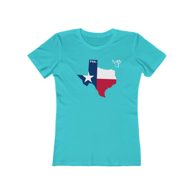 Run Texas Women’s T-Shirt (Flag)