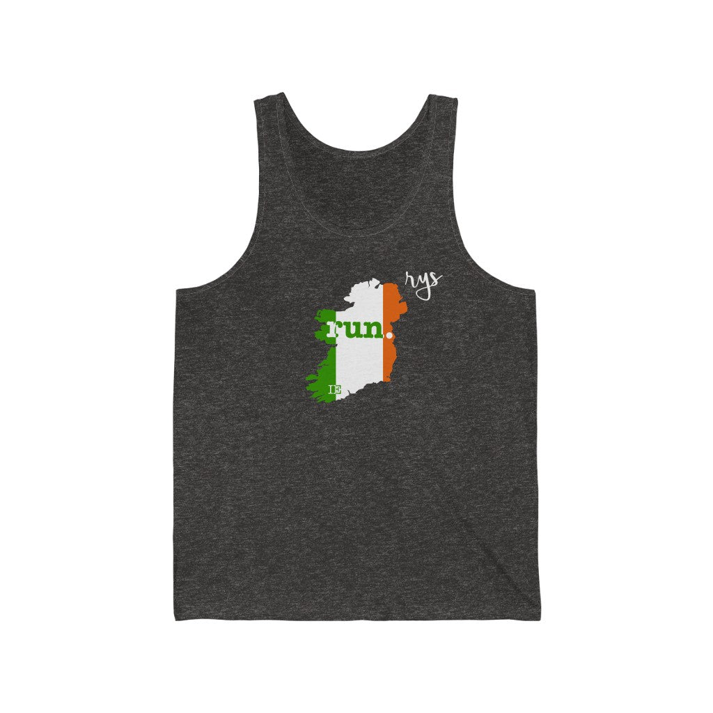 Run Ireland Men's / Unisex Tank Top (Flag)