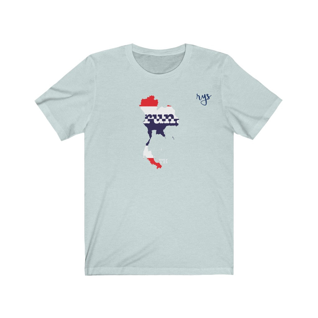 Run Thailand Men's / Unisex T-Shirt (Flag)