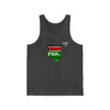 Run Kenya Men's / Unisex Tank Top (Flag)