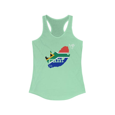 Run South Africa Women's Racerback Tank (Flag)