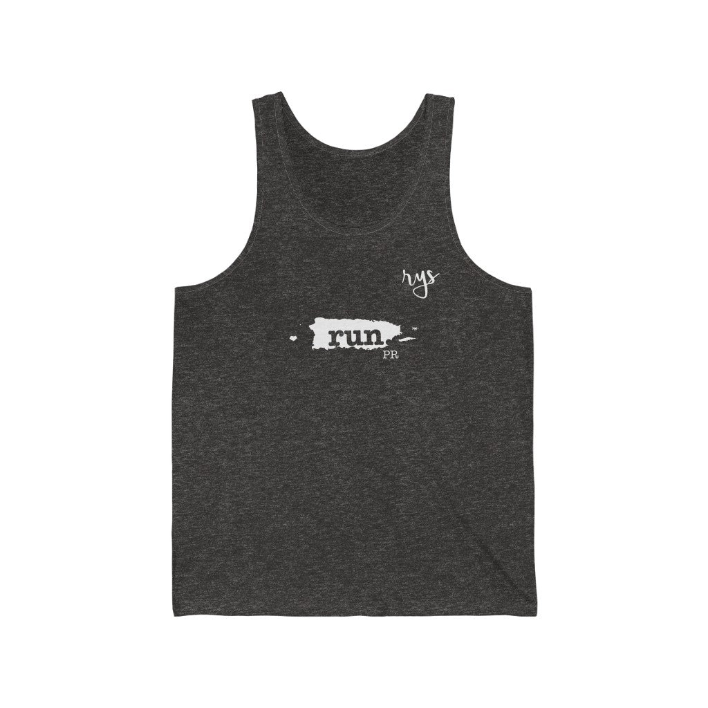 Run Puerto Rico Men's / Unisex Tank Top (Solid)
