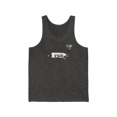 Run Puerto Rico Men's / Unisex Tank Top (Solid)