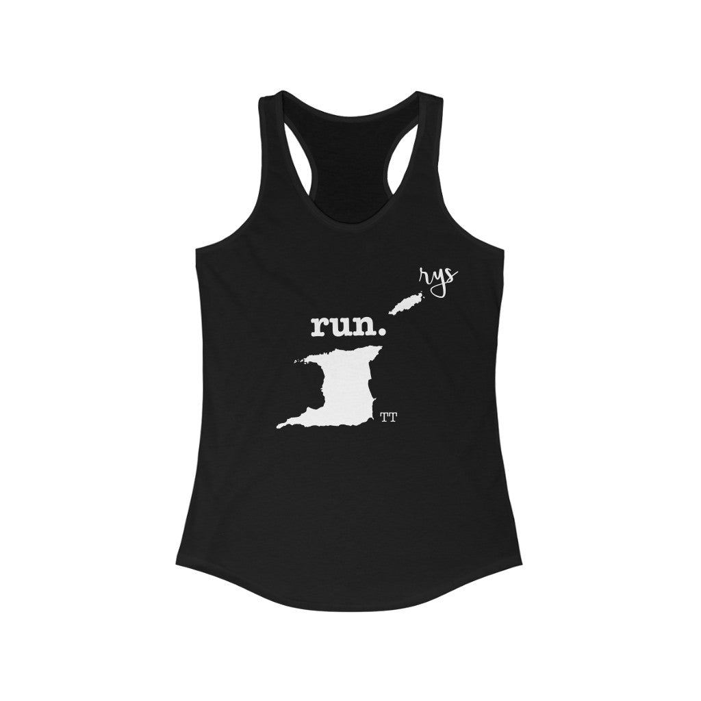 Run Trinidad Tobago Women's Racerback Tank (Solid)