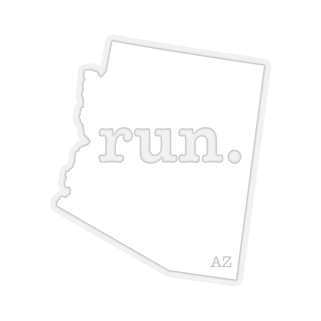 Run Arizona Stickers (Solid)
